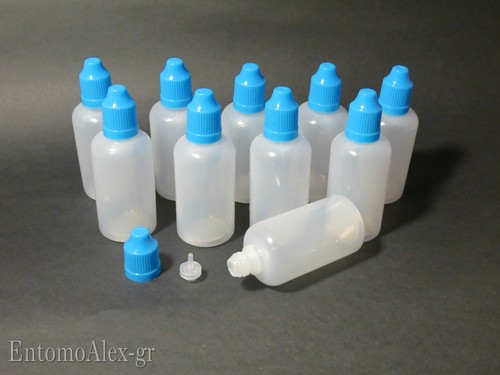 Flaconi bottiglie 50ml x10 - flaconi, pe