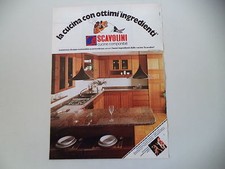 advertising Pubblicità 1980 CUCINE SCAVOLINI