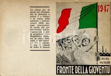 1947 FRONTE DELLA GIOVENTU'