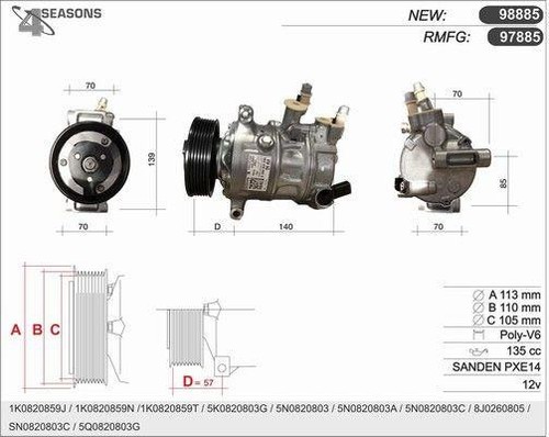 Compressore climatizzatore - compressore,