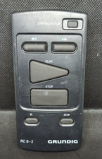 TELECOMANDO GRUNDIG ORIGINALE  RC 8-2 NERO FUNZIONANTE
