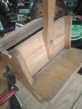 ANTICA AUTENTICA GRATTUGIA LEGNO CON MANOVELLA DA TAVOLO MADE IN ITALY