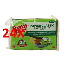 24 X Scotch Brite Strofinetto Spugna Salva Dita  2 Pz.+concorso