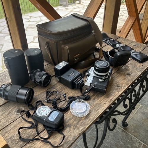 Kit fotocamera reflex - , konica