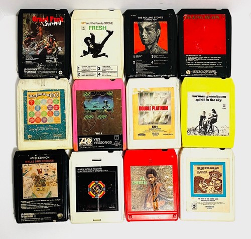 Lot vintage 8 track - lot, 12