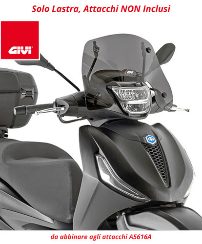 Givi lastra cupolino fumè - fumè, no