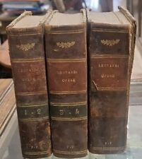 Libro Antico Opere Di Giacomo