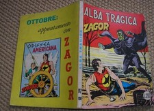 ZAGOR ZENITH 138 ALBA TRAGICA ORIGINALE SETTEMBRE 1972 BUONO OTTIMO