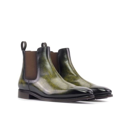 Stivali chelsea patina kaki - patina,