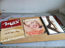 COLLEZIONISMO CALENDARI 1992/2000 MAX OMNITEL ALESSIA MARCUZZI MARILYN AFFARE!