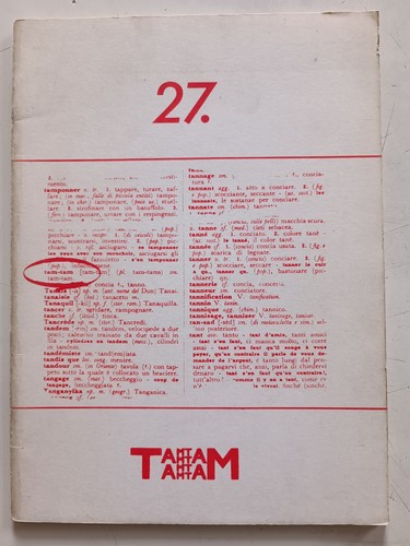 Tam rivista - tam, 27