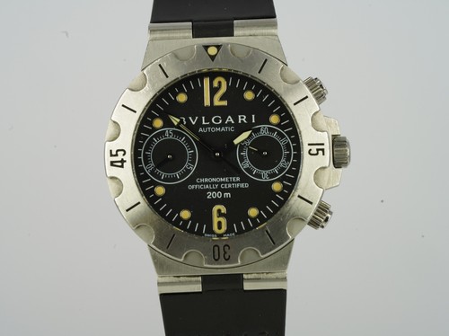 Bulgari diagono scuba chrono - scuba,