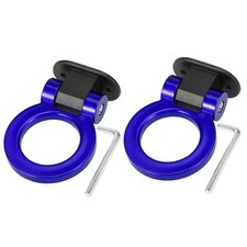 2 Set Blue Ring Shape Car Tow