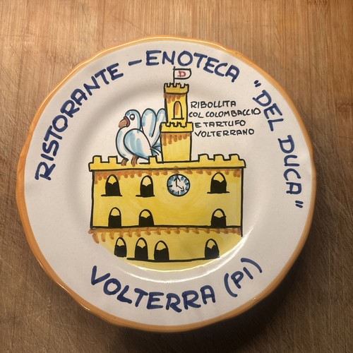 Piatto buon ricordo - ricordo, duca