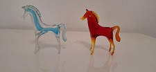 2 Cavalli Vintage In Vetro Di Murano Sommerso Probabilmente Di Archimede Seguso