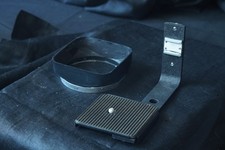 rolleiflex Rollei sl66 lens hood 50mm + rollei support for body