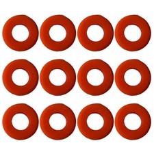 Ammortizzatori per racchetta da tennis 12 pezzi materiale silicone ammortizzator