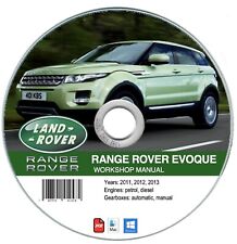 Range Rover Evoque (2011-2013)  manuale officina - repair manual