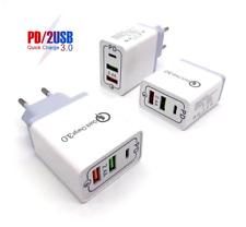 Caricatore USB da Muro 3 Porte