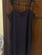 Vestito Donna Abito Lurex Nero/fucsia