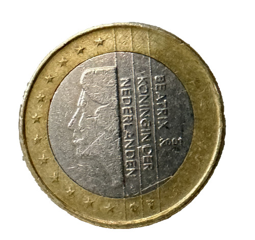 Moneda euro beatrix koningin - beatrix,
