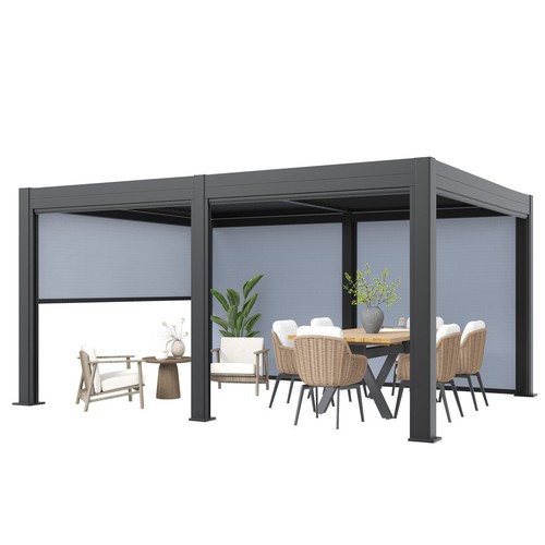 12x16 motorized louvered - motorized,