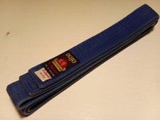 Cintura Judo blu usata