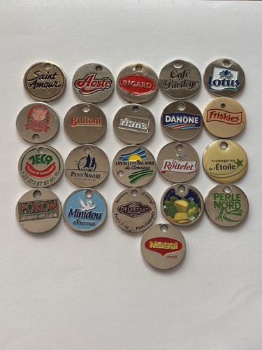 Lot jetons de - lot, caddie