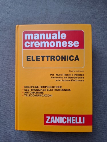Manuale cremonese elettronica - manuale,
