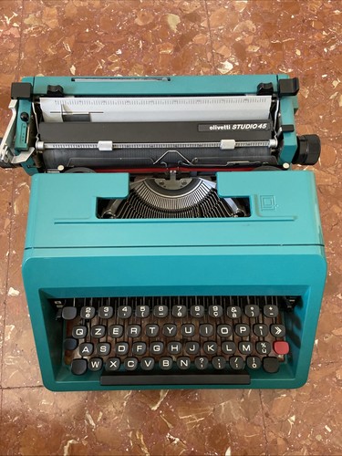 Macchina scrivere olivetti - da,