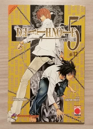 Manga death note 5 - note, n°