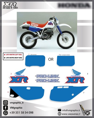 Adesivi 600 1991 xr - 1991,