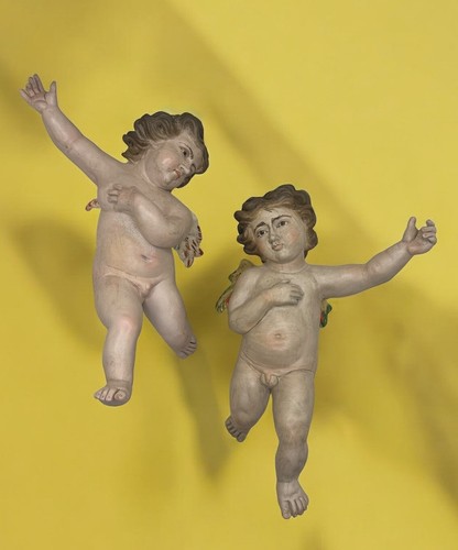 Coppia puttini angeli - , di