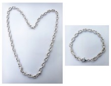 Argento massiccio 925 collana - argento,