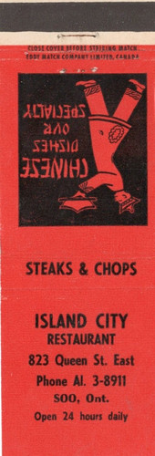 Vintage matchcover isola - vintage,