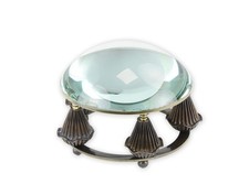 Una lente d'ingrandimento da