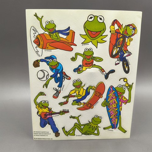 Foglio adesivo vintage muppets - foglio,