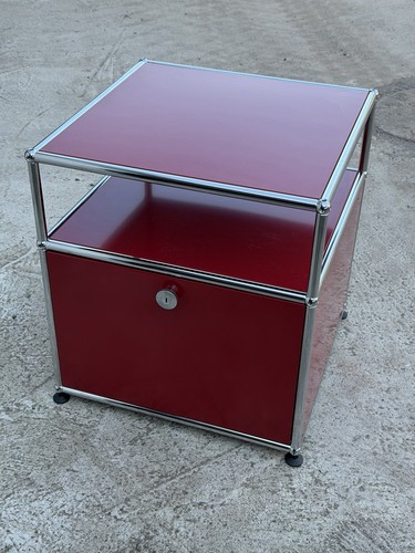 Comodino usm haller rosso - comodino,