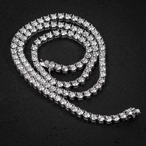 Collana catena tennis argento