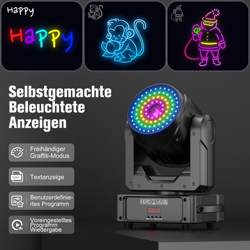 Laser animazione testa - laser,