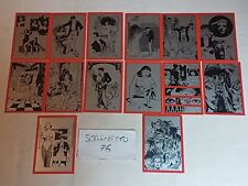 DYLAN DOG CARTOLINE FEMMINE FATALI SERIE COMPLETA 1/14 GLAMOUR. 