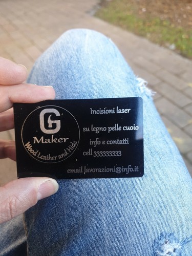 Incisioni laser personalizzate - incisioni,