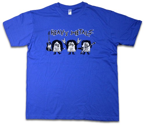 Heavy metals shirt - metals,