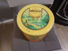 Scatola in latta Panettone Pasticceria Regale Verona Anni 80