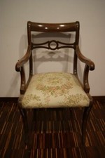 Poltrona capotavola inglese - , di