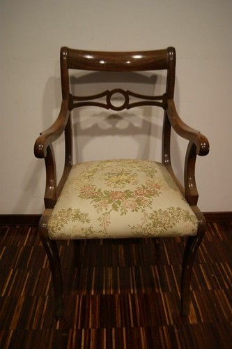 Poltrona capotavola inglese - , di