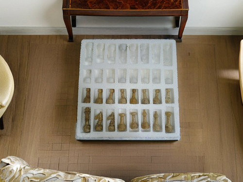 Set scacchi marmo - set,