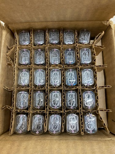 50pcs 12b nixie tubes nuovo - 50pcs,