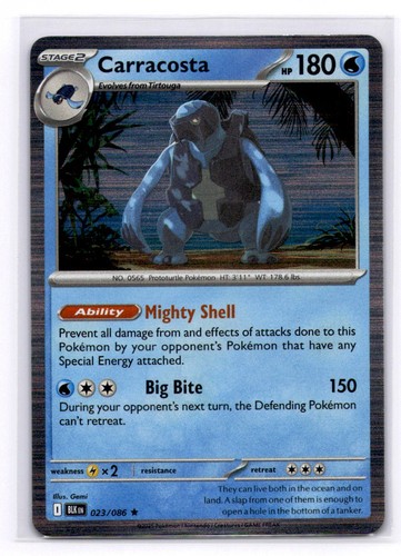 Carracosta 023 086 holofoil - carracosta,