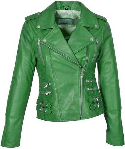 Giacca motociclista donna - giacca,